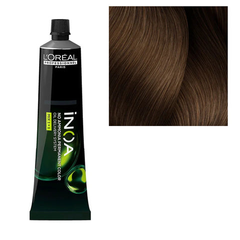 Inoa 7.23 Ammonia Free Hair Color, Iridescent Gold Blonde 60g