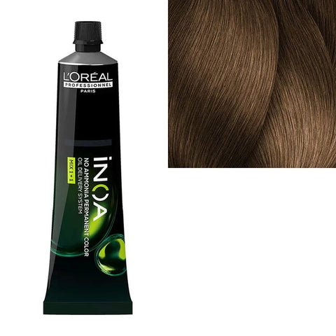 Inoa 7.8 Mocha Blonde Ammonia Free Hair Color 60g