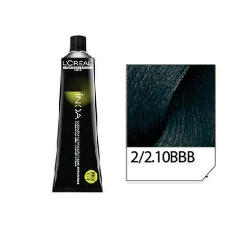 Inoa 2.10 Ammonia Free Hair Color, Blue Black 60g