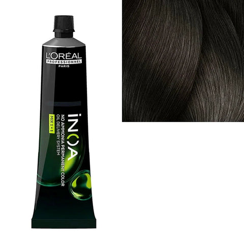 Inoa 6.1 Ash Dark Blonde Ammonia Free Hair Color 60g