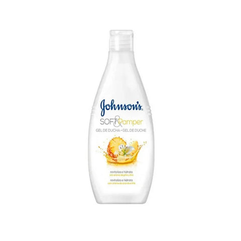 Johnson's Soft and Pamper Body Wash Pineapple and Lily 400ml