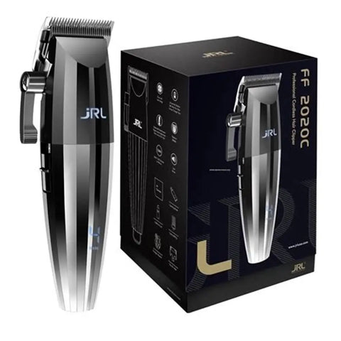 JRL Professional FreshFade 2020C Cordless Hair Clipper, Silver