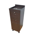 Jumbo Rich Wooden Salon Trolley Croco