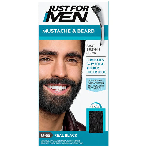 Just For Men M55 Real Black Beard Color