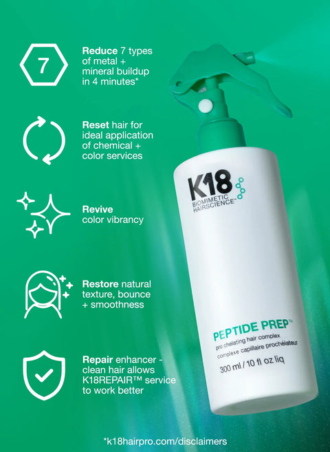 K18 Hair Peptide Prep Pro Chelating Hair Complex 300ml, image 7