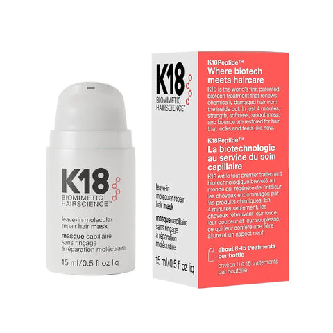 K18 Leave In Molecular Repair Hair Mask 15ml