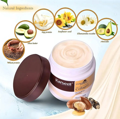 Karseell Collagen Deep Repair Argan Oil Mask 500ml, image 7