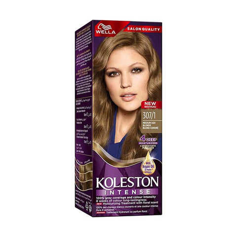 KOLESTON INTENSE MEDIUM ASH BLONDE 307/1