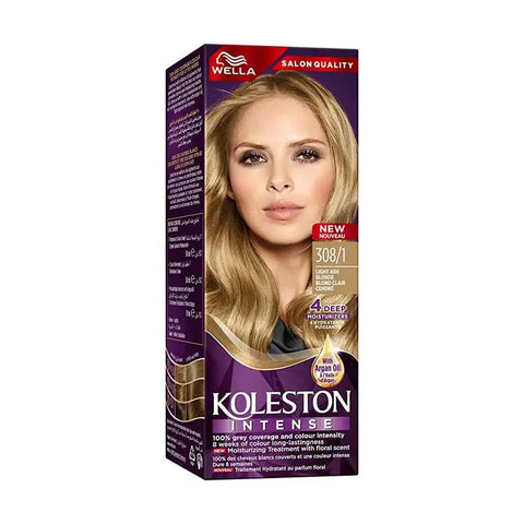 KOLESTON INTENSE LIGHT ASH BLONDE 308/1