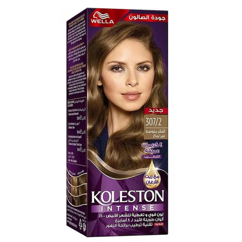 Koleston Intense Matte Medium Warm Blonde 307/2