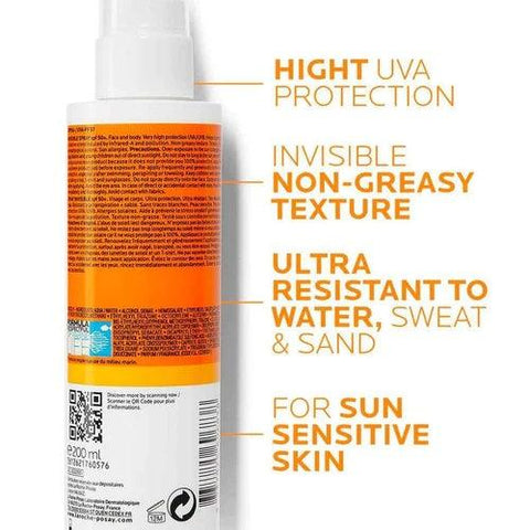 LA ROCHE-POSAY Anthelios Invisible Spray SPF50+