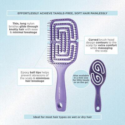 Lady Jayne Flexi Glide Hair Brush, image 4