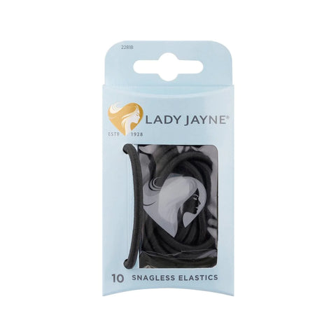 LADY JAYNE SNAGLESS THICK ELAS BLK 2281B