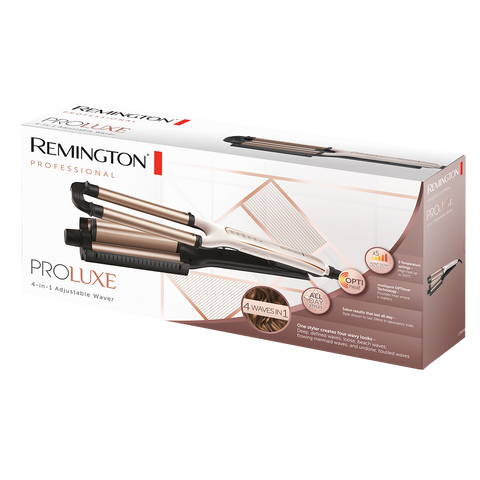 Remington CI91Aw Proluxe 4-In-1 Adjustable Waver