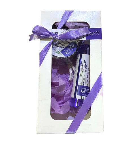 Lavanda Pillow Mist 100ml and Scrubbing Soap Gift Box