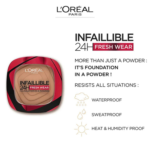 L'Oreal Infaillible 24H Fresh Wear Foundation 220, image 3