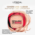 L'Oreal Infallible 24H Fresh Wear Foundation in a Powder, 180 Rose Sand, image 2