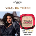 L'Oreal Infallible 24H Fresh Wear Foundation in a Powder, 180 Rose Sand, image 3