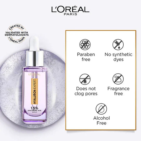 L'Oreal Paris Hyaluronic Acid Replumping Serum 30ml, image 8