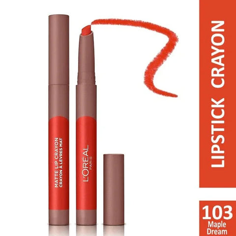 L'Oreal Paris Infallible Matte Lip Crayon, Maple Dream