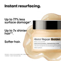 L'Oreal Professionnel Serie Expert Absolut Repair Golden Mask 250ml, image 3