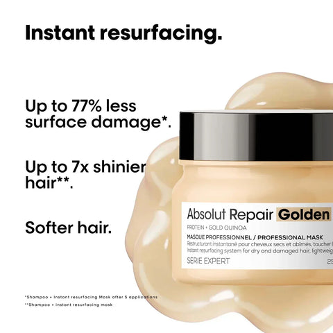L'Oreal Professionnel Serie Expert Absolut Repair Golden Mask 250ml, image 3