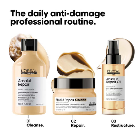 L'Oreal Professionnel Serie Expert Absolut Repair Golden Mask 250ml, image 7