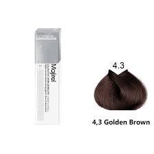 Majirel 4.3 Golden Brown Hair Color 50ml