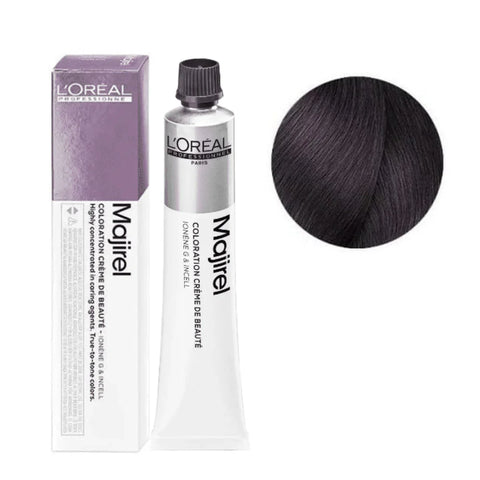 Majirel 5.20 Light Extra Burgundy Brown Hair Color 50ml