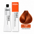 Majirel 7.44 Deep Copper Blonde Hair Color 50ml
