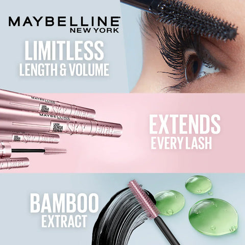Maybelline Lash Sensational Sky High Mascara Black, image 4