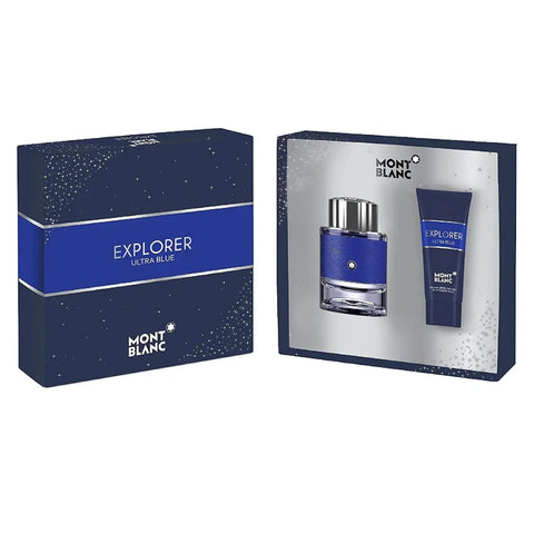 Montblanc Explorer Ultra Blue Set, Eau de Parfum 60ml and Shower Gel, image 2