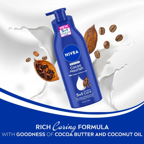 Nivea Cocoa Nourish Body Lotion 400ml, image 2