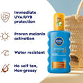 Nivea Sun Protect and Bronze Sun Spray SPF20 200ml, image 2
