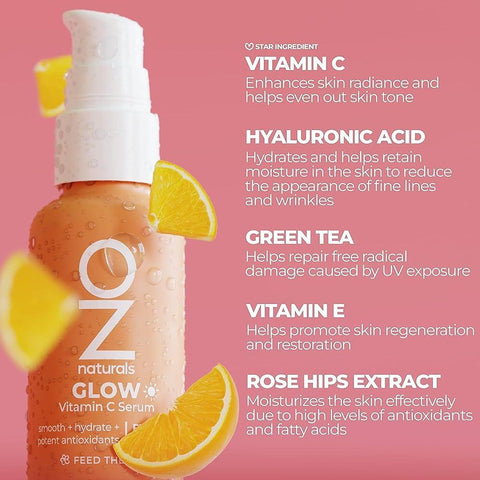 OZ Naturals Glow Vitamin C Serum 30ml, image 3