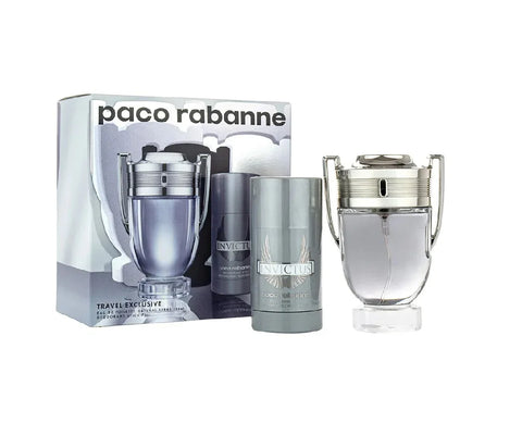 Paco Rabanne Invictus Eau de Toilette and Deo Stick Gift Set for Men, image 2