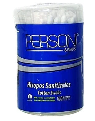 Personi Cotton Swabs 100 Pieces Small Box