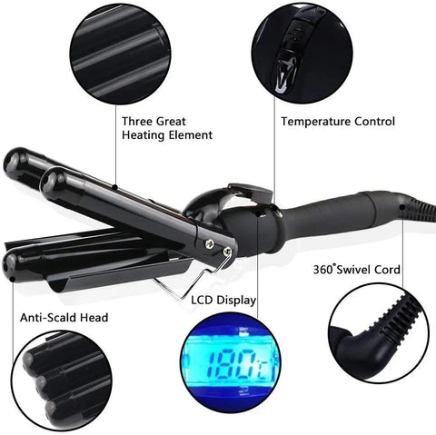Proclip Pro Hair Curler and Waver 25mm, image 2