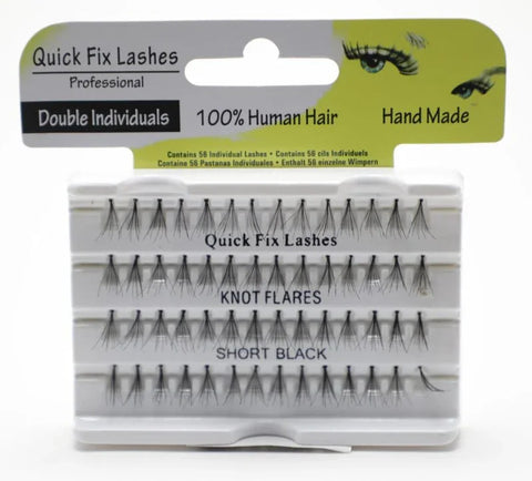 Quick Fix Individual Flare Lashes Short Black