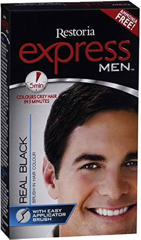 Restoria Express Real Black Hair and Beard Color
