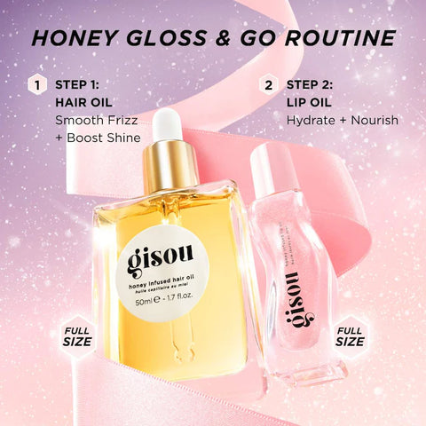 GISOU - Honey Gloss & Go Duo Gift Set