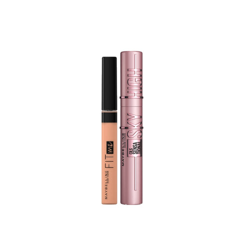 Maybelline Fit Me Concealer X  Mascara Bundle with 15% OFF