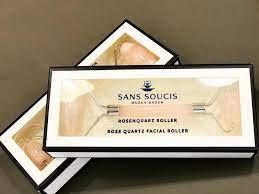 Sans Soucis Rose Quartz Facial Roller, image 2