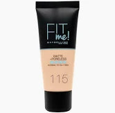 Maybelline Fit Me Matte + Poreless Liquid Foundation