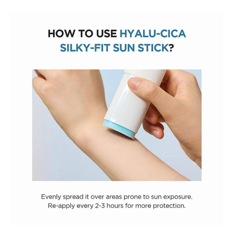 SKIN1004 Hyalu Cica Silky Fit Sun Stick SPF50+, image 4