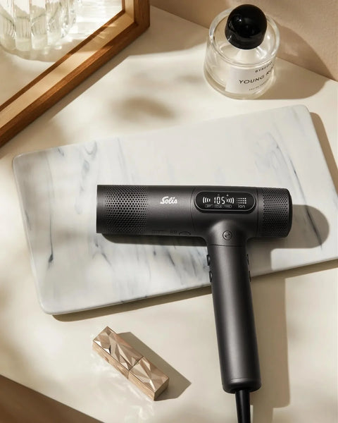 Solis Swiss Airvolution Smart Series Hair Dryer Black, image 8