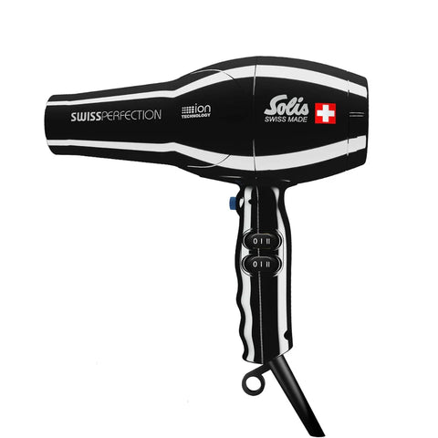 Solis Swiss Perfectio Hair Dryer Black