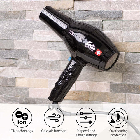 Solis Swiss Perfectio Hair Dryer Black, image 5