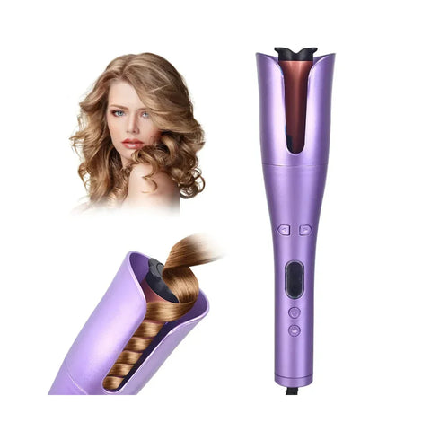 Style Pro BK RD 605D Automatic Rotary Hair Curler