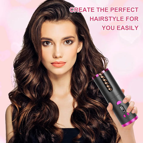 Style Pro Cordless Automatic Hair Curler, image 6